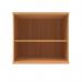 Polaris Bookcase 1 Shelf 800x400x730mm Norwegian Beech KF820986 KF820986