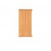 Polaris Bookcase 1 Shelf 800x400x816mm Norwegian Beech KF820996 KF820996