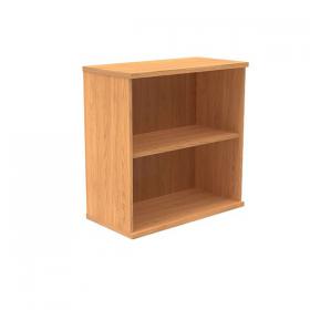 Polaris Bookcase 1 Shelf 800x400x816mm Norwegian Beech KF820996 KF820996