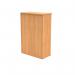 Polaris Bookcase 2 Shelf 800x400x1204mm Norwegian Beech KF821006 KF821006