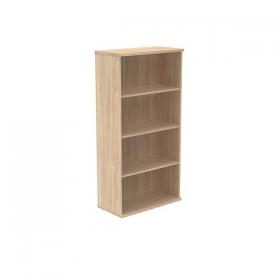 Polaris Bookcase 3 Shelf 800x400x1592mm Canadian Oak KF821066 KF821066