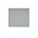 Polaris Bookcase 1 Shelf 800x400x730mm Arctic White KF821086 KF821086
