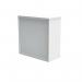 Polaris Bookcase 1 Shelf 800x400x816mm Arctic White KF821096 KF821096