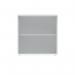 Polaris Bookcase 1 Shelf 800x400x816mm Arctic White KF821096 KF821096