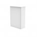 Polaris Bookcase 2 Shelf 800x400x1204mm Arctic White KF821106 KF821106