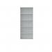 Polaris Bookcase 4 Shelf 800x400x1980mm Arctic White KF821126 KF821126