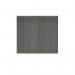 Polaris Bookcase 1 Shelf 800x400x730mm Alaskan Grey Oak KF821136 KF821136