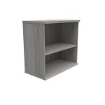 Polaris Bookcase 1 Shelf 800x400x730mm Alaskan Grey Oak KF821136 KF821136