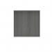 Polaris Bookcase 1 Shelf 800x400x816mm Alaskan Grey Oak KF821146 KF821146