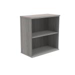 Polaris Bookcase 1 Shelf 800x400x816mm Alaskan Grey Oak KF821146 KF821146