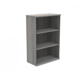 Polaris Bookcase 2 Shelf 800x400x1204mm Alaskan Grey Oak KF821156 KF821156