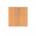 Polaris Cupboard Lockable 800x400x816mm Norwegian Beech KF821196 KF821196