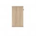 Polaris Cupboard Lockable 800x400x730mm Canadian Oak KF821230 KF821230