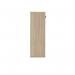 Polaris Cupboard Lockable 800x400x1204mm Canadian Oak KF821256 KF821256