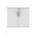 Polaris Cupboard Lockable 800x400x730mm Arctic White KF821286 KF821286