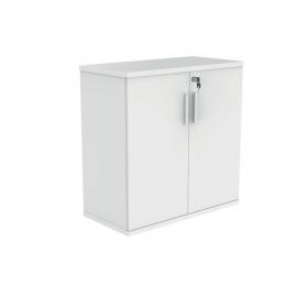 Polaris Cupboard Lockable 800x400x816mm Arctic White KF821296 KF821296