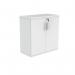 Polaris Cupboard Lockable 800x400x816mm Arctic White KF821296 KF821296