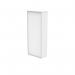 Polaris Cupboard Lockable 800x400x1980mm Arctic White KF821326 KF821326