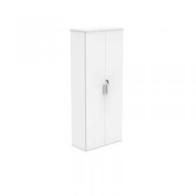 Polaris Cupboard Lockable 800x400x1980mm Arctic White KF821326 KF821326