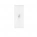 Polaris Cupboard Lockable 800x400x1980mm Arctic White KF821326 KF821326