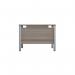 Jemini Rectangular Goal Post Desk 1000x600x730mm Grey OakSilver KF821366 KF821366