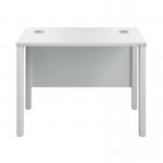 Jemini Rectangular Goal Post Desk 1000x600x730mm WhiteWhite KF821434 KF821434