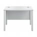 Jemini Rectangular Goal Post Desk 1000x600x730mm WhiteWhite KF821434 KF821434