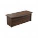 Avior Bow Fronted Executive Desk 2000x900x750mm Dark Walnut KF821540 KF821540