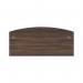 Avior Bow Fronted Executive Desk 2000x900x750mm Dark Walnut KF821540 KF821540