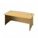 Avior Bow Fronted Executive Desk 2000x900x750mm Nova Oak KF821588 KF821588