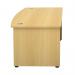 Avior Bow Fronted Executive Desk 2000x900x750mm Nova Oak KF821588 KF821588