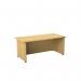 Avior Rectangular Executive Desk 1800x900x750mm Nova Oak KF821687 KF821687