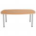 Jemini Boardroom Table Pole Leg 1800x1200x730mm Beech KF821823 KF821823