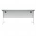 Polaris Rectangular Single Upright Cantilever Desk 1600x800x730mm Arctic WhiteWhite KF821890 KF821890