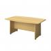 Avior Executive Boardroom Meeting Table 1800x1150x750mm Nova Oak KF821892 KF821892