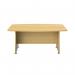 Avior Executive Boardroom Meeting Table 1800x1150x750mm Nova Oak KF821892 KF821892