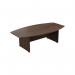 Avior Executive Boardroom Meeting Table 2400x1250x750mm Dark Walnut KF821908 KF821908