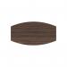 Avior Executive Boardroom Meeting Table 2400x1250x750mm Dark Walnut KF821908 KF821908