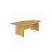 Avior Executive Boardroom Meeting Table 2400x1250x750mm Nova Oak KF821915 KF821915
