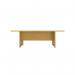 Avior Executive Boardroom Meeting Table 2400x1250x750mm Nova Oak KF821915 KF821915