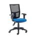 Jemini Medway High Mesh Back Operator Chair Adjustable Arms Royal Blue KF821939 KF821939