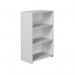 Serrion Premium Bookcase 750x400x1200mm White KF822103 KF822103