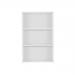 Serrion Premium Bookcase 750x400x1200mm White KF822103 KF822103