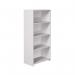 Serrion Premium Bookcase 750x400x1600mm White KF822134 KF822134