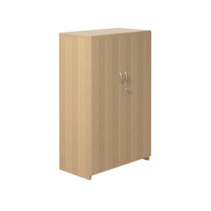 VOW  Modara Lockable Cupboard 2 Shelves 750x400x1200mm Oak KF822219