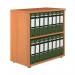 Jemini Bookcase 800x450x800mm Beech KF822295 KF822295