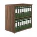 Jemini Bookcase 800x450x800mm Dark Walnut KF822301 KF822301