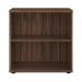 Jemini Bookcase 800x450x800mm Dark Walnut KF822301 KF822301