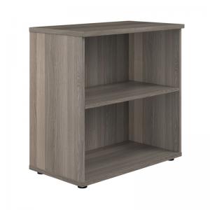 VOW Jemini Bookcase 800x450x800mm Grey Oak KF822318 KF822318