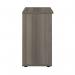 Jemini Bookcase 800x450x800mm Grey Oak KF822318 KF822318